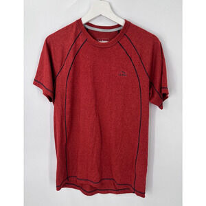 L.L.Bean Quick-Dry Trail Tee Slightly Fitted Short-Sleeve Burnt Orange Men's S